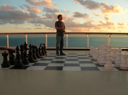 Photo of me in the Mediterranean