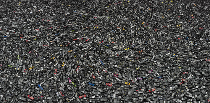 Cell phones, Atlanta 2005 44 x 90