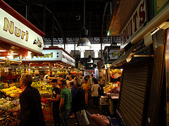 La Boqueria market, Barcelona, Spain