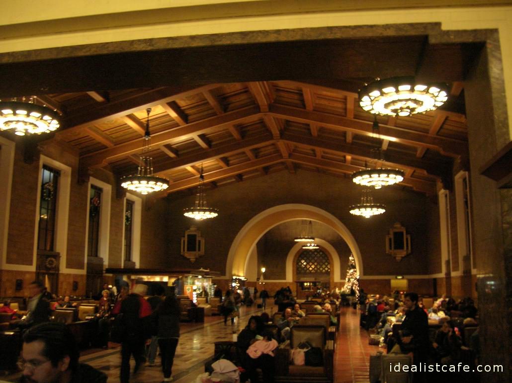 Inside Union Station, Los Angeles