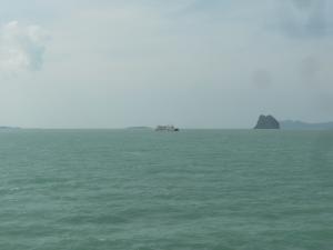 On the boat to Koh Pha Ngan