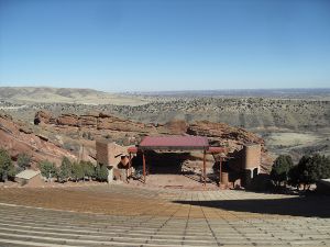 Red Rocks Ampitheater outside Denver, Colorado