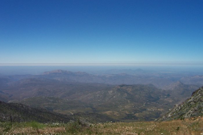 Another view looking northwest - from a bit below the peak