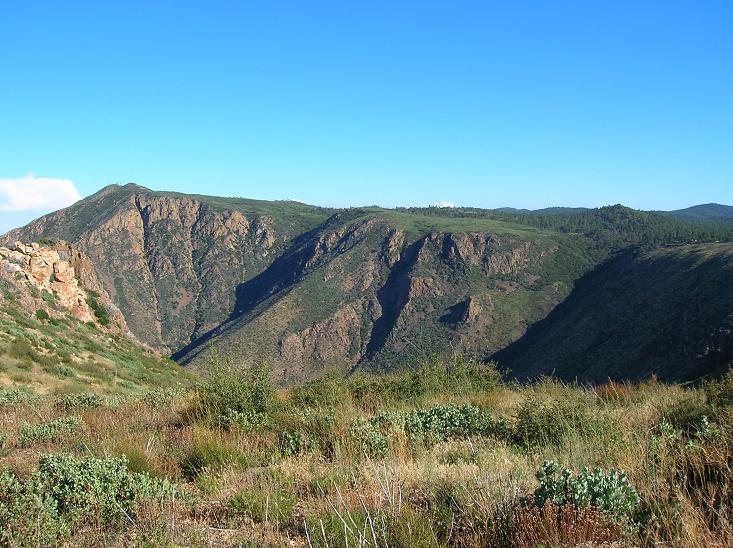 Another canyon photo - Laguna Observatory upper left