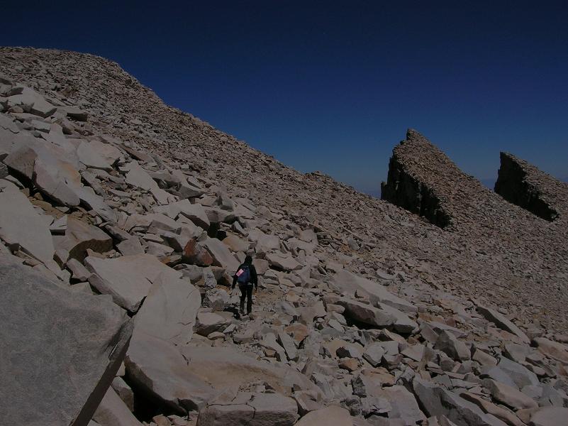 Starting the descent...