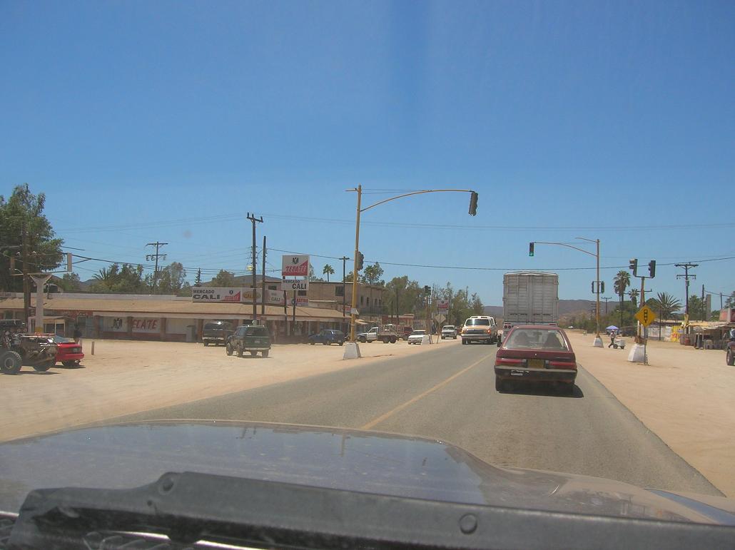 A few hours south of the US/Mexico border, heading north toward Tijuana and San   Diego