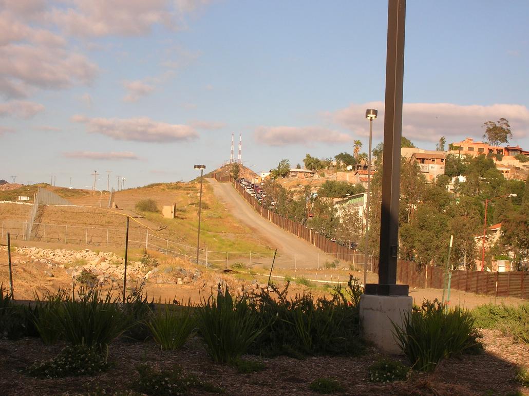 Back in California, Tecate, US/Mexico   border