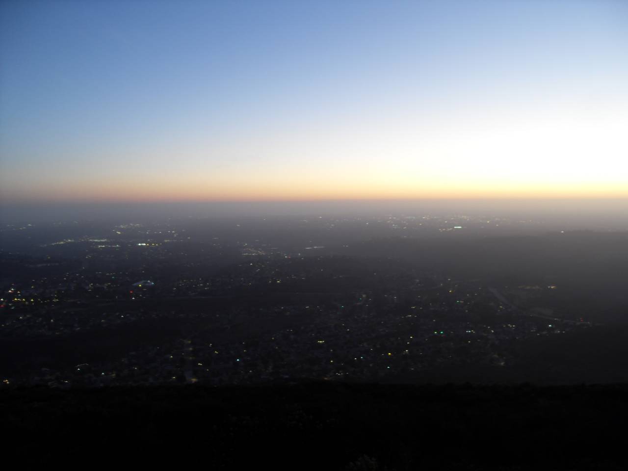 First view of China from the sky