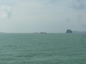 On the boat to Koh Pha Ngan