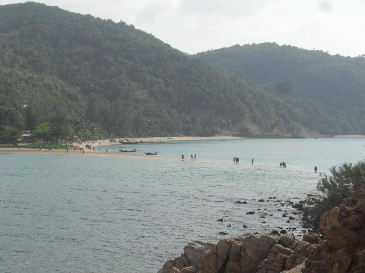 Looking back to Koh Pha Ngan from Ko Mah