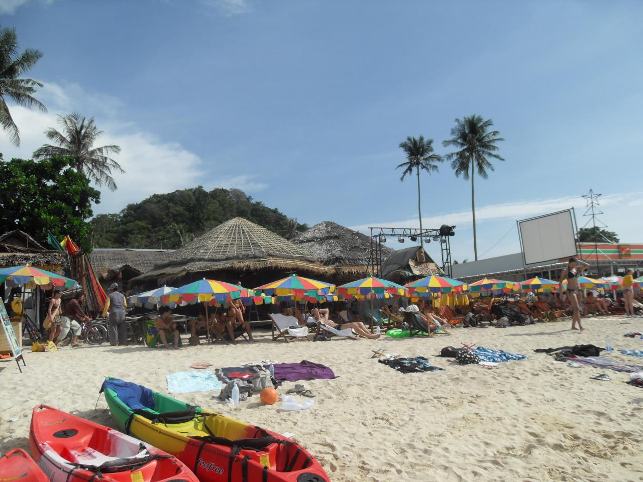 Koh Phi Phi beach from near the water