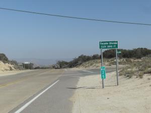 Tecate   Divide, the first of many summits