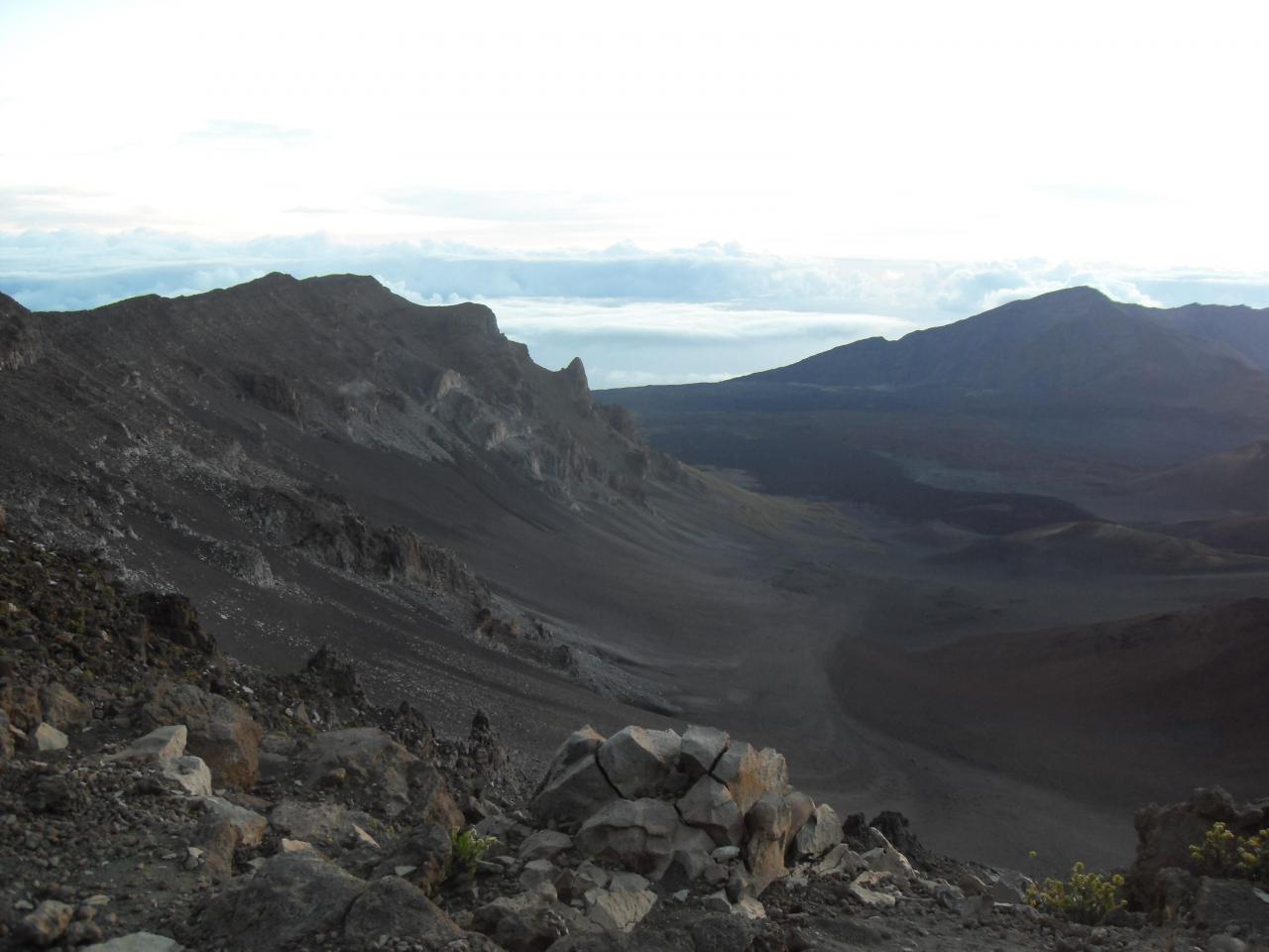 Haleakala crater