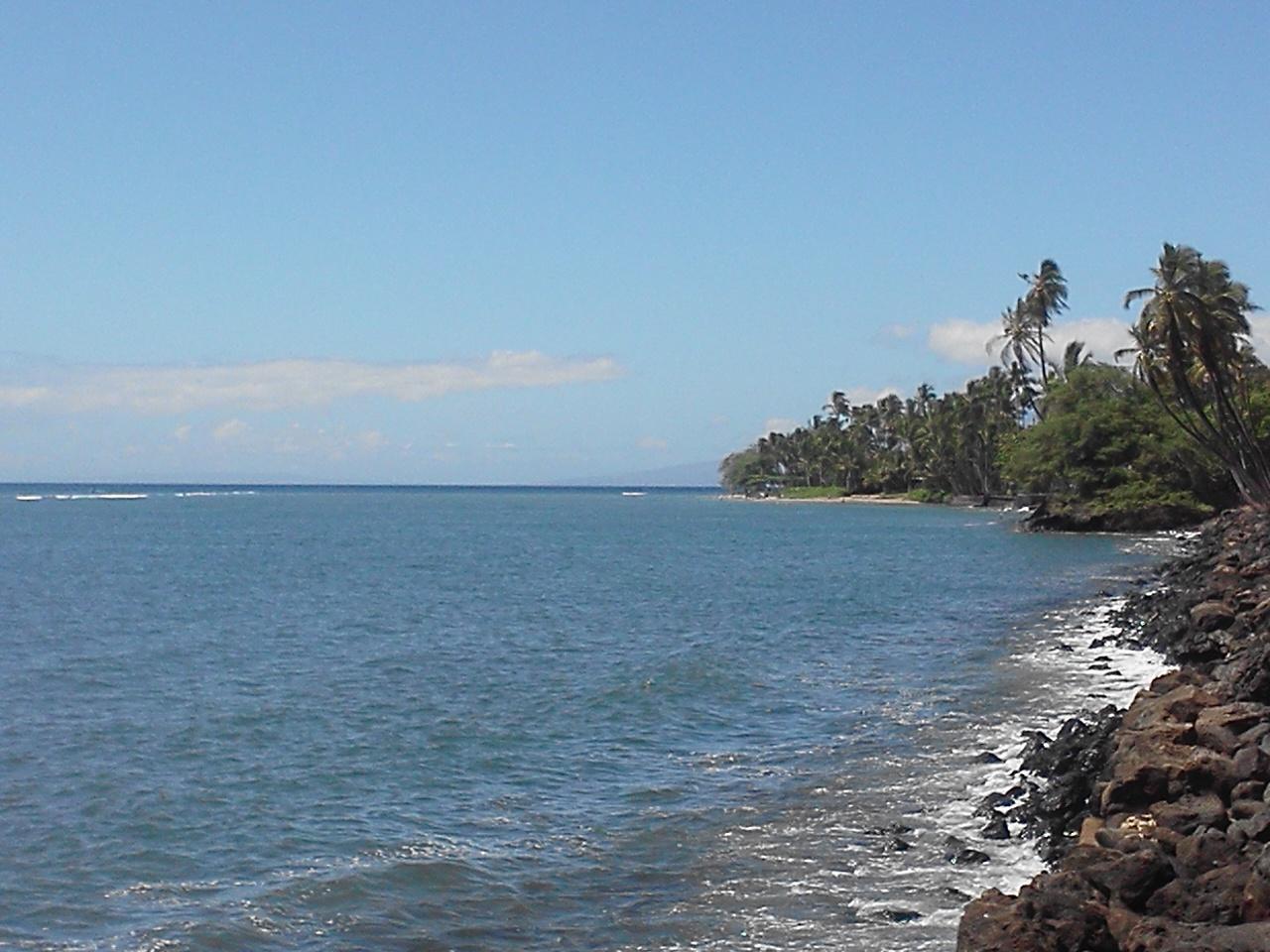 In Lahaina looking north